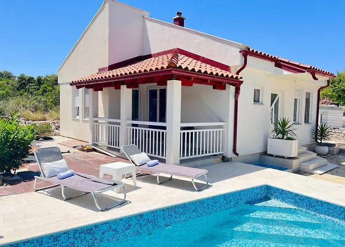 Family Friendly House With A Swimming Pool Janjina, Peljesac - 19594 Feriehus *